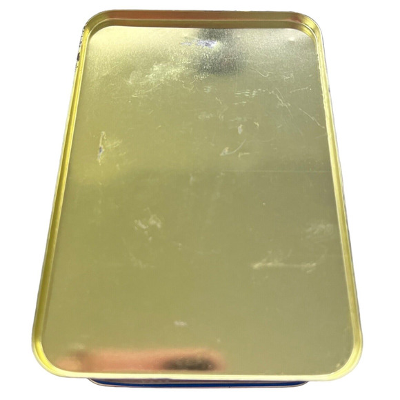 Vtg '03 Coca Cola Coke Christmas Tree Farm Barn Tin Box Jim Harrison Hinged Lid - Picture 5 of 8